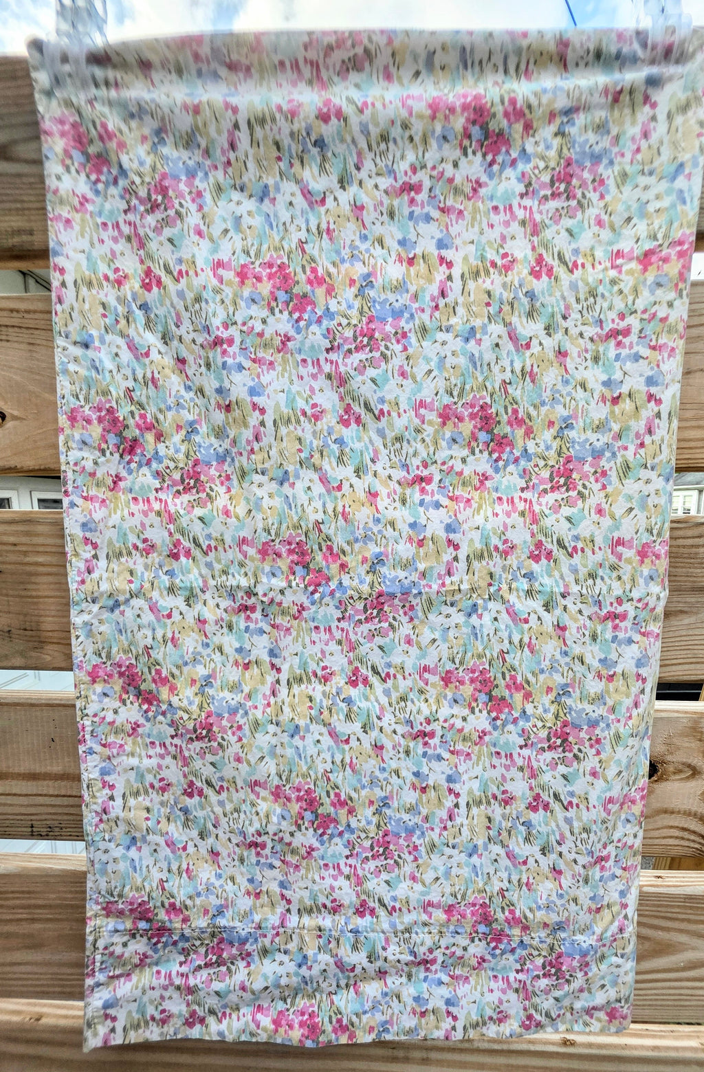 Ralph Lauren Loire Floral Pillowcase Standard 19x32 Cotton Pastels