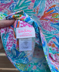 Pottery Barn Kids Lilly Pulitzer Mermaid's Cove Pillowcase 20x30 Organic Cotton