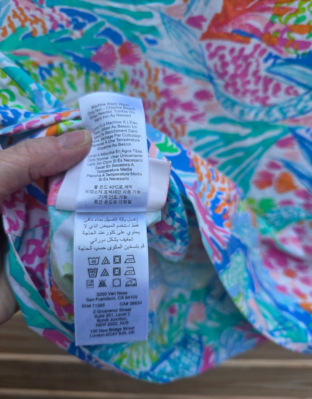 Pottery Barn Kids Lilly Pulitzer Mermaid's Cove Pillowcase 20x30 Organic Cotton