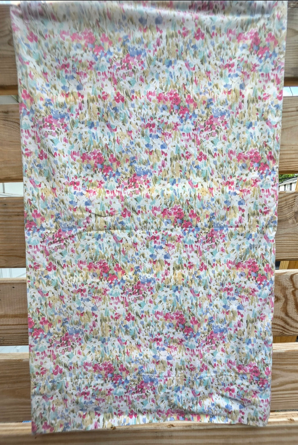 Ralph Lauren Loire Floral Pillowcase Standard 19x32 Cotton Pastels